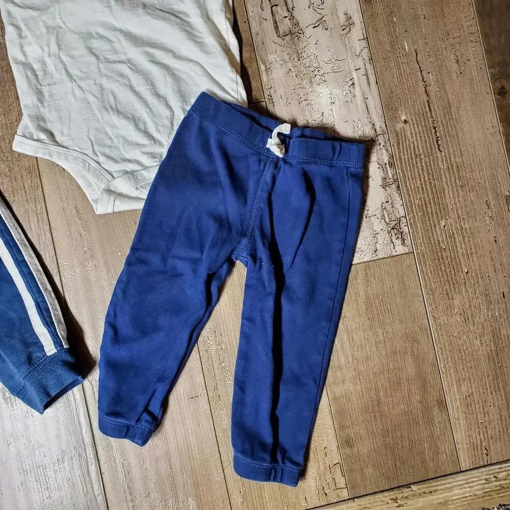 Baby Boy Size 12m 6-piece Athletic Casual Activewear Clothing Bundle EUC